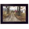 "The Road Home" By Billy Jacobs, Printed Wall Art, Ready To Hang Framed Poster, Black Frame