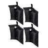 4pcs Weight Sand Bag, Black