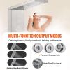 VEVOR Shower Panel System, 6 Shower Modes, LED & Display Shower Panel Tower, Rainfall, Waterfall, 4 Body Massage Jets, Tub Spout