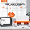 Vinyl Cutter Machine, Bluetooth Connectivity DIY Cutting Machine, Massive Designs Included, Compatible with iOS, Android, Mac, and Windows