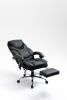 Massage Reclining Office Chair with Footrest, High Back Computer Chair Home Desk Ergonomic Executive Office Chair with Armrests, Adjustable Height.