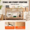 VEVOR Rattan Console Table with 3 Storage Drawers Rattan Sliding Door Natural