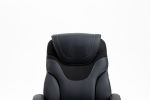 Massage Reclining Office Chair with Footrest, High Back Computer Chair Home Desk Ergonomic Executive Office Chair with Armrests, Adjustable Height.