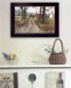 "The Road Home" By Billy Jacobs, Printed Wall Art, Ready To Hang Framed Poster, Black Frame