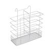 Multifunctional S-shaped Dual Layers Bowls & Dishes & Chopsticks & Spoons Collection Shelf Dish Drainer XH