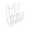 Multifunctional S-shaped Dual Layers Bowls & Dishes & Chopsticks & Spoons Collection Shelf Dish Drainer XH