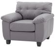 Glory Furniture Gallant G912A-C Chair , GRAY