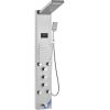 VEVOR Shower Panel System, 6 Shower Modes, LED & Screen Hydroelectricity Shower Panel Tower, Rainfall, Waterfall, 5 Massage Jets, Tub Spout