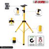 5 Core Speaker Stand Tripod Floor Tall Adjustable Up to 72 Inch DJ Studio Monitor Stands Pole Mount - SS ECO 1PK WOB