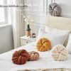 Soft Knot Ball Pillows Throw Knotted Handmade Round Plush Pillow